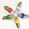 Ampoules LED E10 12V 18V 24V, 5 pièces, Base à vis, instructions, bouton d'ampoule, Mini avertissement, lampe d'instrument Automobile, Signal de largeur