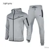 Heren Tracksuit Herfst Hooded Sportswear Women Long Sleeve Hoodie Pullover Pants Leggings 2 -delige set sweatsuit Sport Suit 2xl 3xl