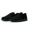 عكسي موكا 1 لكرة السلة أحذية OG 1S Mens Low Black Phantom Olive Unc Voodoo Panda University Blue Low