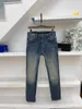 Herenjeans Designer 2023 nieuwe heren casual jeans luxe merkkwaliteit ontwerp lente en zomer stijl stretch C39Z