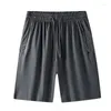 Shorts masculinos homens para homens esportes de verão casual calça calça calça calça calças de praia cursas de praia cintura elástica respirável