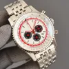 브렛링 디자이너 Bret Sappire Breitl Breitling 비즈니스 시계 Montre Watch Movement Wristwatches Mens Wristwatch Quartz 43mm De Luxe