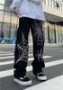 Herenbroeken Spider Baggy Harem Streetwear Men Summer Hip Hop Casual broek Fashion Male Anime Cargo Y2K Japanese IK 2302143Q0N3Q0NWSE3