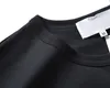 Дизайнер Com Мужские футболки черная бренда Slim с коротким рукавом сердец Des Garcons CDG Holiday Play Feet Fort Size Tee