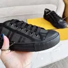 Designer Sneaker Scarpe casual Uomo Donna Sneakers basse Espadrillas moda Scarpe da esterno in tela Domino con suola spessa