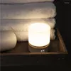 Luci notturne Smart LED Light Dimming continuo Lampada da tavolo decorativa con tempi di ricarica USB per lampade da scrivania in modalità respirazione da comodino domestico