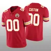 Partihandel anpassade fotbollströjor KansascityChiefsmen 15 Patrick Mahomes 87 Travis Kelce 10 Tyrek Hill Women Youth 1587 Mahomes Kelce Limited Jersey 5xl 6xl