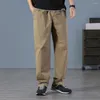 Pantalons pour hommes Coupe décontractée Jogging droit à lacets