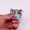 Film Fantasy Fairy Tea Cup Brosch Cute Anime Movies Games Hard Emamel Pins Collect Metal Cartoon Brosch Ryggsäck Hatväska LA2216330