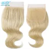 Synthetic S 613 Loiro Cabelo Humano Clre 44 Parte Free Parte Brasileira Lace Remy 230214