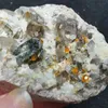 Decoratieve beeldjes 50.2G Natuurlijk Garnet Crystal Mineral Specimen Aura Healing Quartz Gem Home Decoratie Lesverzameling