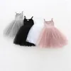 Girl Dresses Baby Slip Summer Tutu Dress Pilling Resistant Toddler 2-7Y Puffy Braces-Skirt Girls Stage Long Clothes A2UB