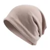 Berets Frühling Herbst Männer Baumwolle Beanie Frauen Mode Weiche Bonnet Cap Outdoor Hut Schal Zubehör Für 230214