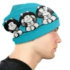 Basker humor mafalda bonnet femme hippie stickade skallies mössor makar män kvinnor höst vinter varm tecknad manga quino slouchy beanie hattar