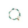 Bracelets en perles de coquillages Bracelet en pierre de cristal naturel Bracelet d'amitié de plage Fournitures cadeaux