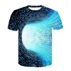 メンズTシャツ2023ハラジュクカジュアルメンズTシャツデザイン3D印刷物理フォーミュラ数学夏通り
