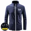 Camisetas al aire libre Daiwa Ropa de pesca transpirable para hombres Verano Delgado Deportes al aire libre Ropa de pesca Protección solar Camping Tops Ropa J230214