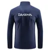 Camisetas al aire libre Daiwa Ropa de pesca transpirable para hombres Verano Delgado Deportes al aire libre Ropa de pesca Protección solar Camping Tops Ropa J230214