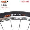 Pneus de bicicleta CST C1406 Baja Tyres700x23 28c Ban Bicycle Race Dead Airway 0213