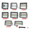 Str￥lkastare utomhus ledde 200w 250w 300W 400W 500W 1000W Flood Light Lighting IP65 Lights Drop Delivery DHYCF