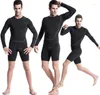 Men's T Shirts Men's Compression Tops Under Base Layer PRO Tight Long Sleeve Fitness Men Wear T-shirt Bodybuilding Brand Jersey