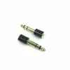 Audio Connector Adapter 6.5mm To 3.5 Jack 1/4" Connectors Male 1/8" Female 3 Poles Stereo Headphone Plug Converter For Microphone Guitar Amplifier Mixer Speakers