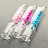 New type with diamond glass nozzle Mini small filter nozzle Color diamond high borosilicate glass nozzle Water smoke