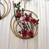 Dekorative Blumen, künstliche Rosen, Blumenrebe, Schaufensterbummel, Decke, Rattan, Wanddekoration, zum Aufhängen