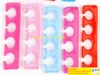 200pcslot Fast shipping Silicone Toe Separator Finger Spacer For Nail art Nail Tools Flexible Soft Silica Toe Separators