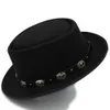 Breite Krempe Hüte Eimer Männer Frauen Wolle Klassische Pork Pie Retro Fedora Trilby Sonnenhut Street Style Caps Party Reisen Outdoor Größe US 7 14 UK L 230214