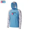 T-shirty na świeżym powietrzu Koofin Koszulka z kapturem z kapturem z kapturem z kapturem UV UV Hooded Płaszcz przeciwsłoneczny Oddychany Anti Szybki suchy rybołówstwo Camisa de pesca J230214