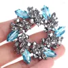 Broschen Kristall Strass Goldene Chinesische Redbud Blume Brosche Pins Frauen Für Schal Mode Schmuck