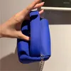 Bolsas de ombro jiomay saco feminino 2023 bolsa de designer de tecidos de mergulho e bolsa feminina moda casual coloração sólida cadeia pequena travesseiro