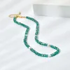 ZMZY – collier ras du cou carré en perles de verre, coréen, Simple, doux, coloré, chaîne, fait à la main, bijoux Boho, cadeau pour femmes