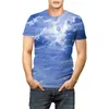 Herr t-skjortor interstellar film europeisk och amerikansk street ins kortärmad t-shirt herr trendiga sommar överdimensionerade par slitage