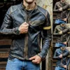 Giacche da uomo Autunno Inverno Giacca in pelle da uomo Moda uomo Adolescente Colletto alla coreana Punk Giacca da moto da uomo in pelle Uomo S-5XL 230214