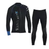 Våtdräkter Drysuits Dive Sail Men's 3mm Diving Wetsuit Jackets byxor långärmad dykdräkt dykning dykning surfing snorkling våtdräkter 230213