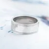 Anelli a grappolo Meteorite di ferro naturale Gabeon per donna Uomo Taglia 10.5 Anello placcato argento per matrimonio alla moda