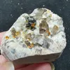 Decoratieve beeldjes 50.2G Natuurlijk Garnet Crystal Mineral Specimen Aura Healing Quartz Gem Home Decoratie Lesverzameling