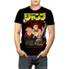 T-shirts pour hommes Riman Jujutsu Kaisen Spell Back To The European Code Summer Coton à manches courtes pour hommes Col rond Impression personnalisée