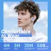 Mobiltelefonörlurar AceFast T6 TWS Earphone Wireless Bluetooth 5 0 Hörlurar Sportspel Headset Buller Reduction Earbuds med Mic Free Cover 230214