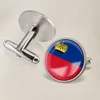 Liechtenstein National Flag Cufflinks Suit Button Suit Decoration for Party Gift Crafts