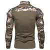 Мужские футболки Zogaa Tactical Camouflage Athletic 230214