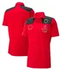 new F1 racing polo suit summer team shirt customized with the same style