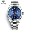 Orologi da polso BENYAR Brand Fashion Orologio casual Meccanico Acciaio inossidabile Impermeabile Uomo Business Lusso Automatico Relogio