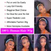 Lace s Afro kinky krullende mens haar hoofdband voor zwarte vrouwen 180 dichtheid gluueless Braziliaanse Remy volledige machine gemaakt sjaal 230214