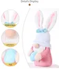 New Easter decoration Party supplies creative rabbit holding egg doll decoration doll gift