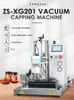 ZONESUN Jar Capping Machine Vacuum Packing Semi-Automatic Glass Bottle Can Twist Off Top Sealing Chili Sauce Production ZS-XG201