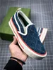 Med Box Designer Sneakers Ggity Shoes 2022 Designers Tennis 1977 Sneakers Guccie Red Green Canvas Luxurys Shoe Beige Blue Washed Jacquard Denim TJ