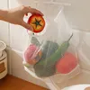 Boîtes de rangement sac en maille multifonctionnel avec cintre pivotant à 360 ° fruits légumes jouets épicerie SAL99